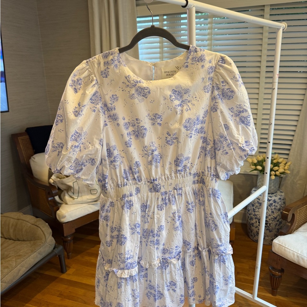Hyacinth House Floral Puff Sleeve Dress